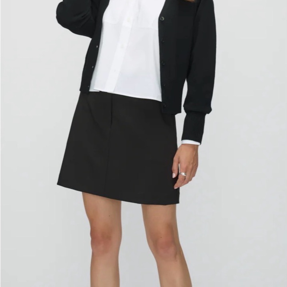 Kit and Ace Black Cardigan merino